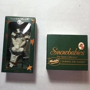 Snowbabies Decorative Winter Ornaments